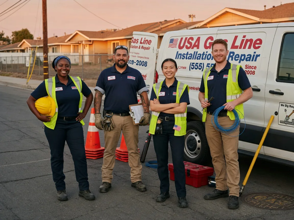 Gas Line Installation company in Makinen, MN
